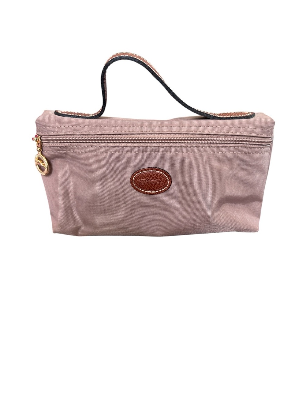 Longchamp Le Pliage Brown Nylon Cosmetics Case
